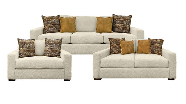 3pc Jennie Sofa, Loveseat & Chair